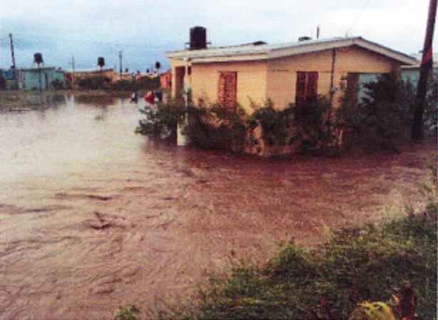 Caracol Flood houses